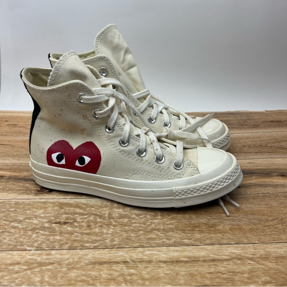 Comme Des Garçon Play x Converse Chuck Taylor Hidden Heart High Top Sneaker